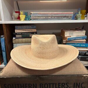HAUS OF TRADE STRAW FINE PALM RANCHER HAT